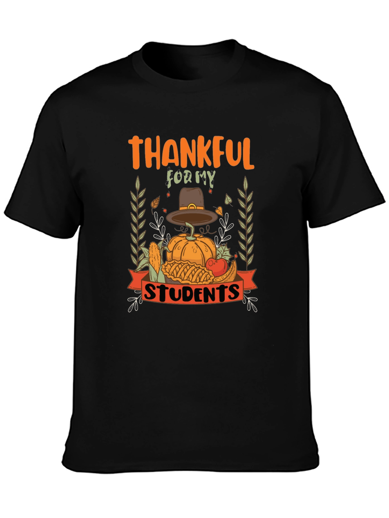 Camiseta Agradecido por mis estudiantes Acción de Gracias