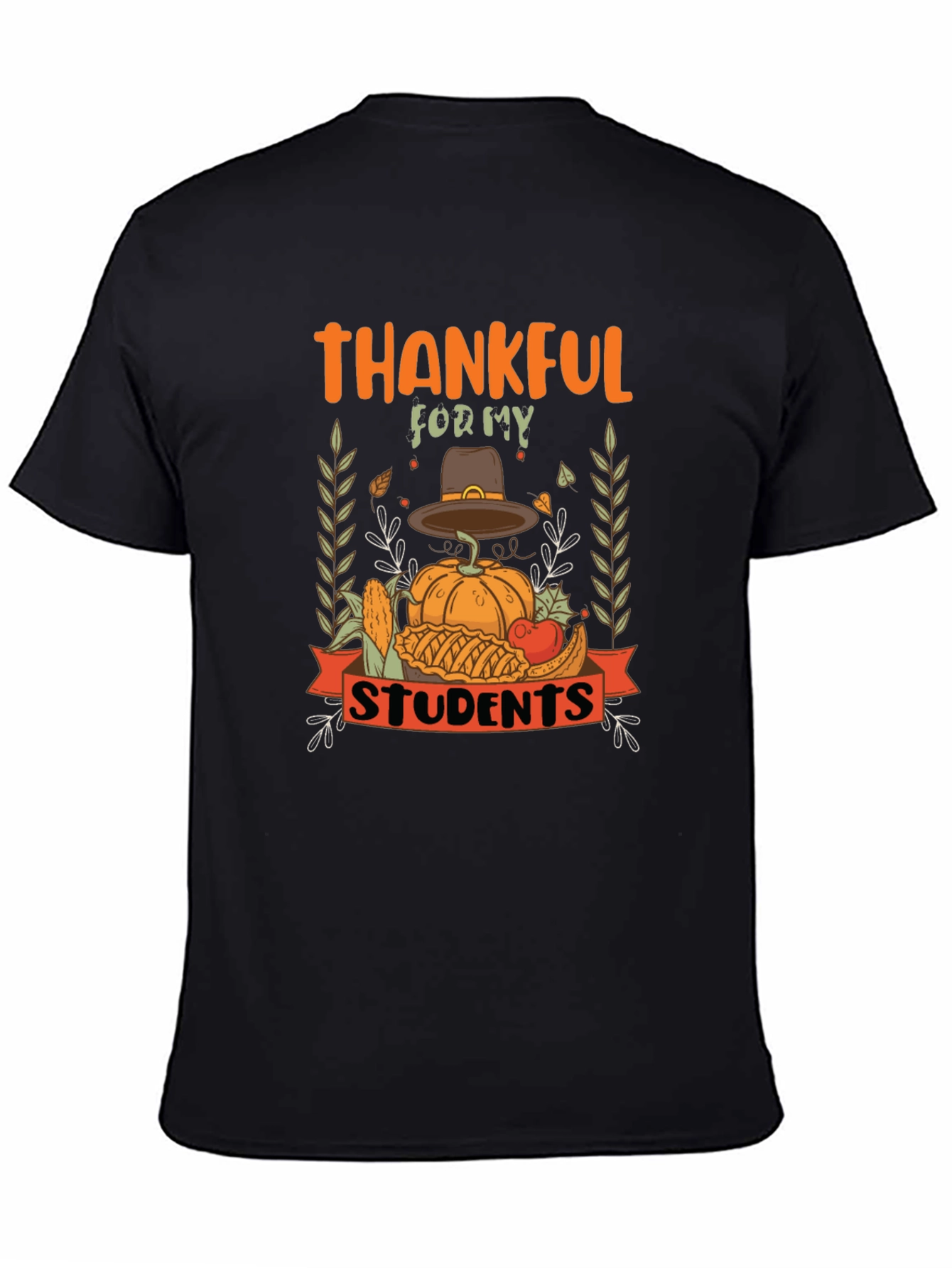 Camiseta Agradecido por mis estudiantes Acción de Gracias