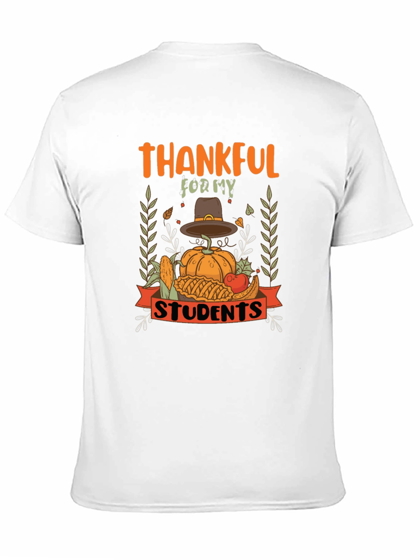 Camiseta Agradecido por mis estudiantes Acción de Gracias