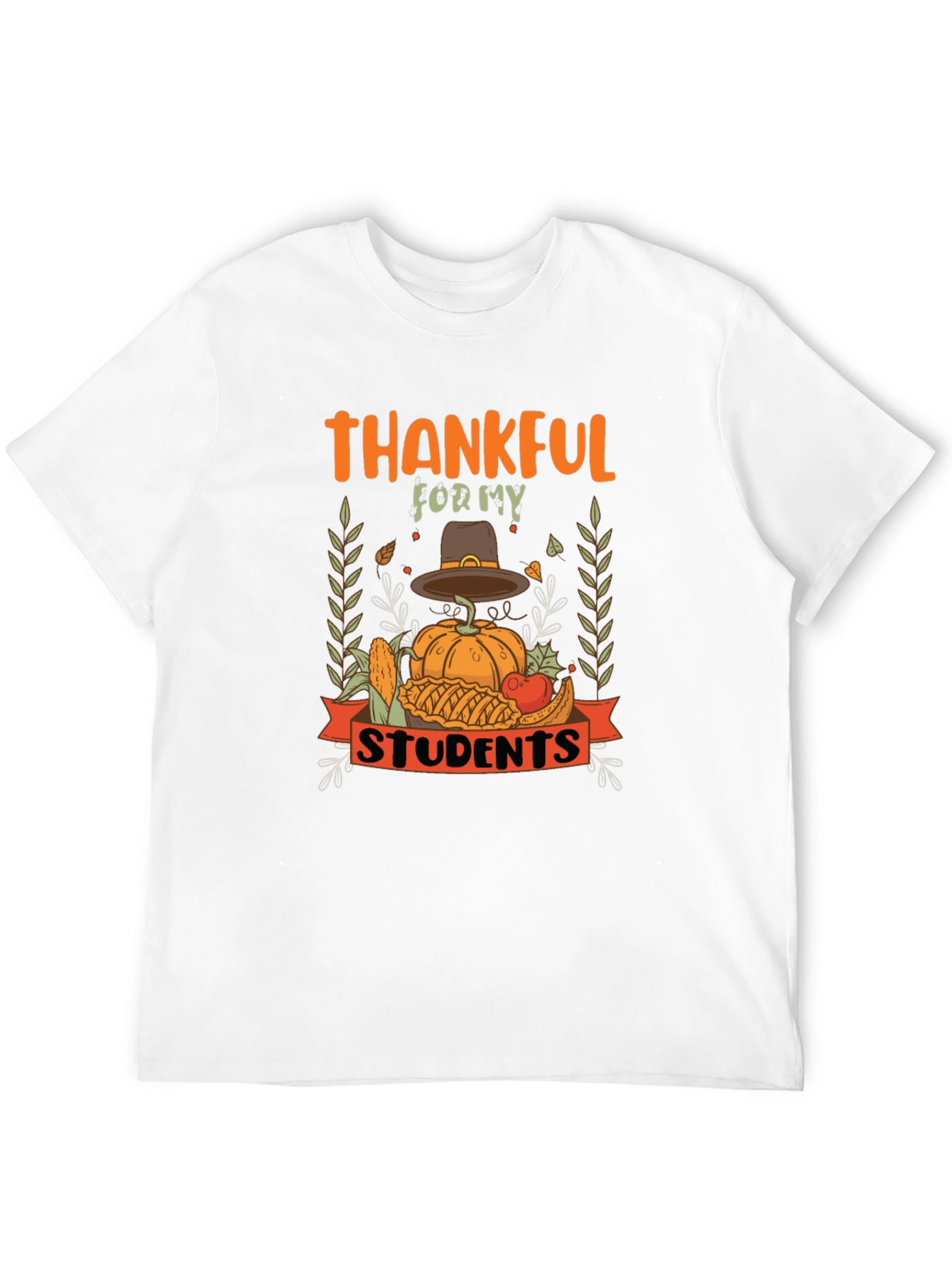 Camiseta Agradecido por mis estudiantes Acción de Gracias