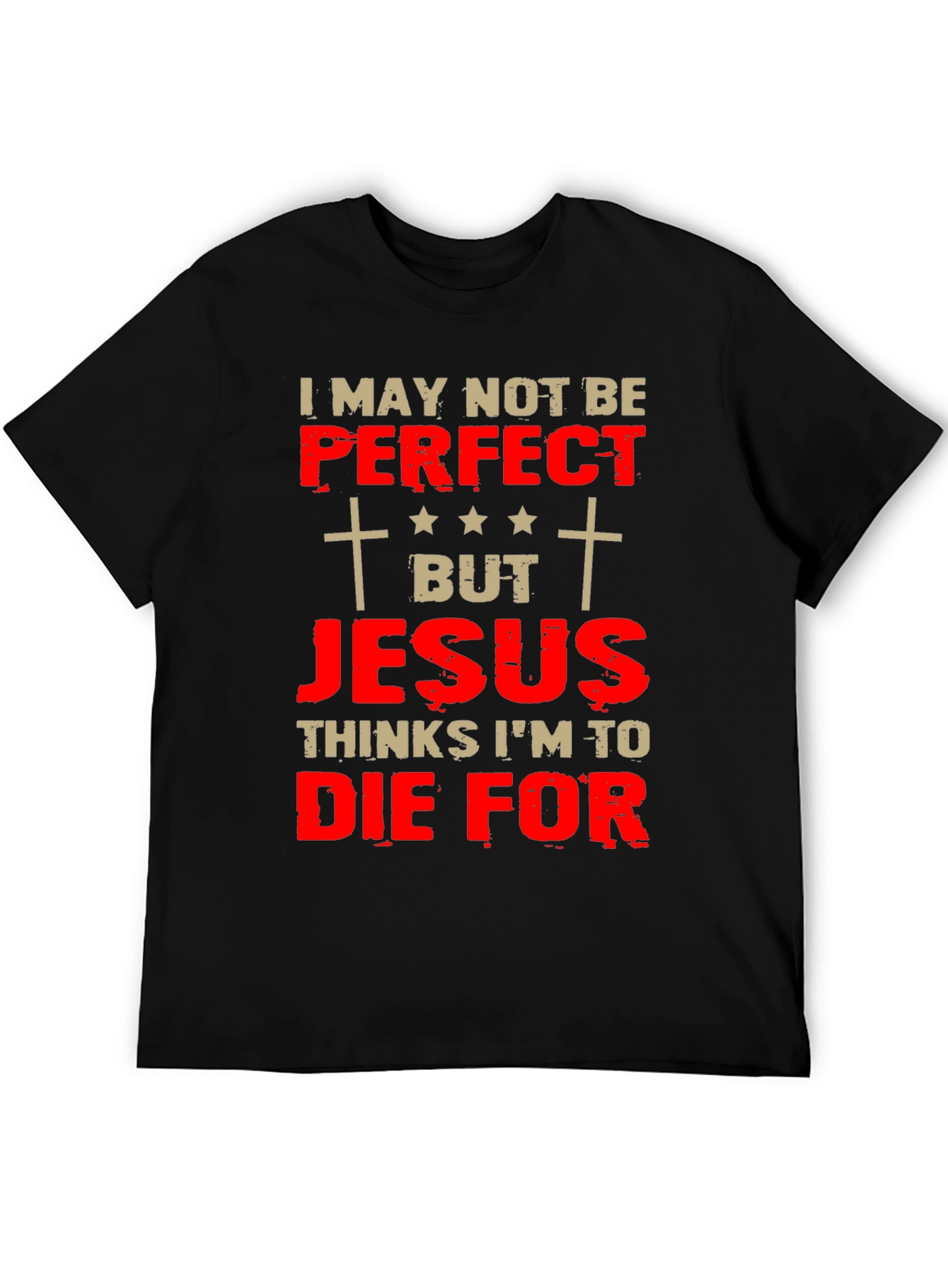 Camiseta Cristiana: Perfecto Para Jesús