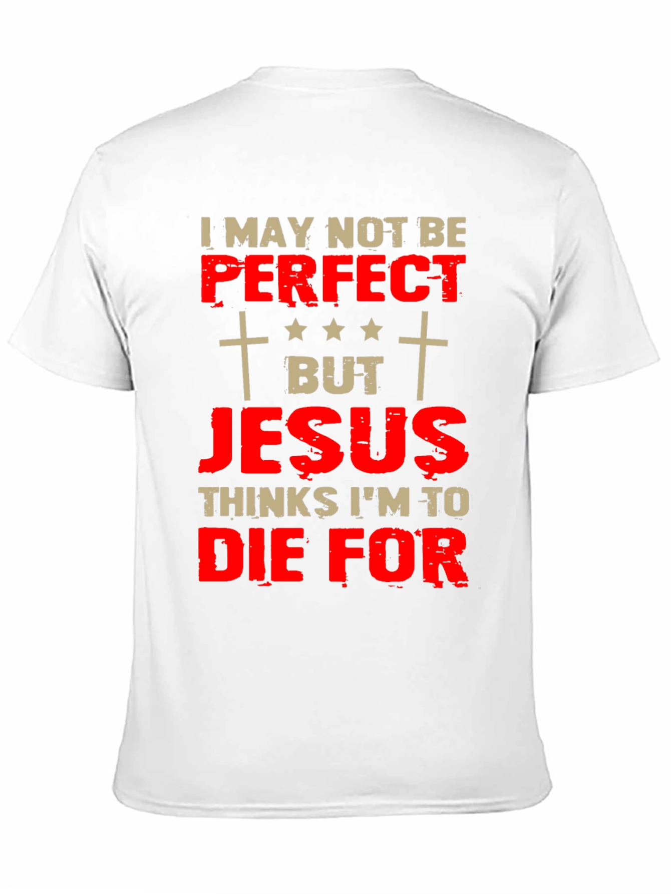 Camiseta Cristiana: Perfecto Para Jesús