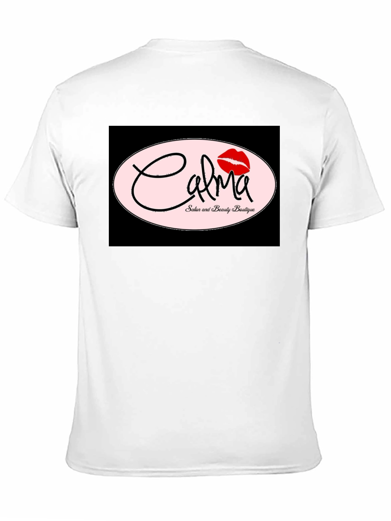 Camiseta Negra Calma Salón & Boutique