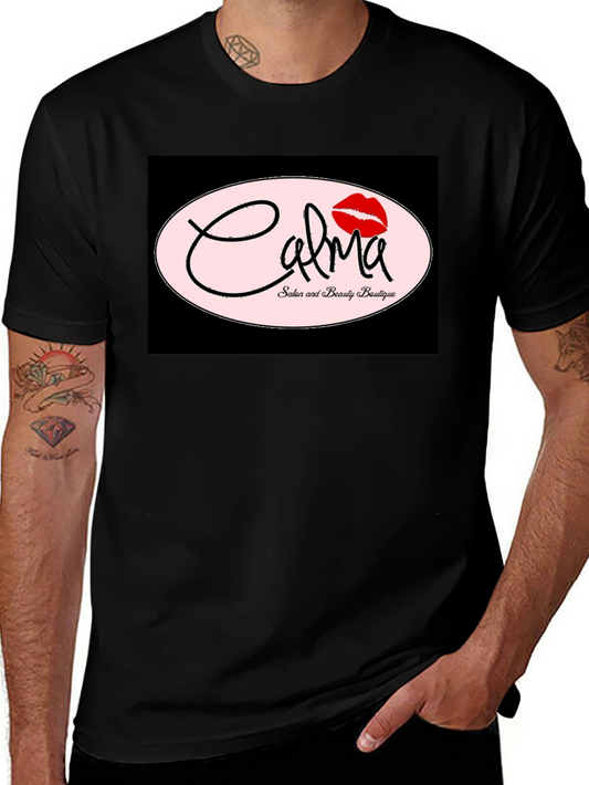 Camiseta Negra Calma Salón & Boutique