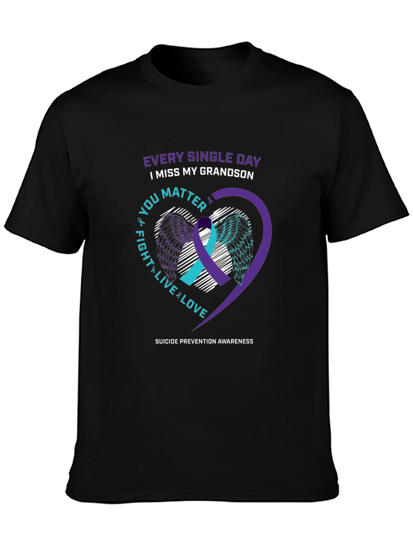 Camiseta Conmemorativa de Concientización sobre el Suicidio