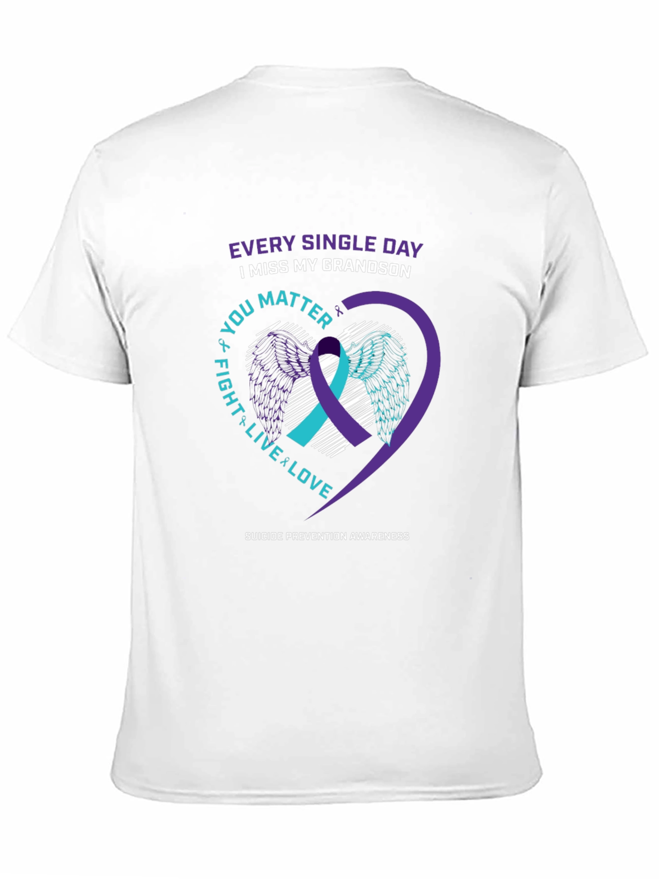 Camiseta Conmemorativa de Concientización sobre el Suicidio