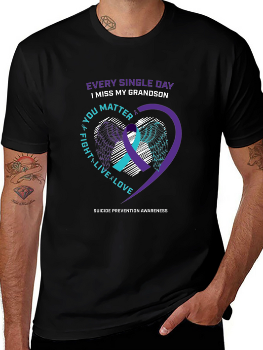 Camiseta Conmemorativa de Concientización sobre el Suicidio