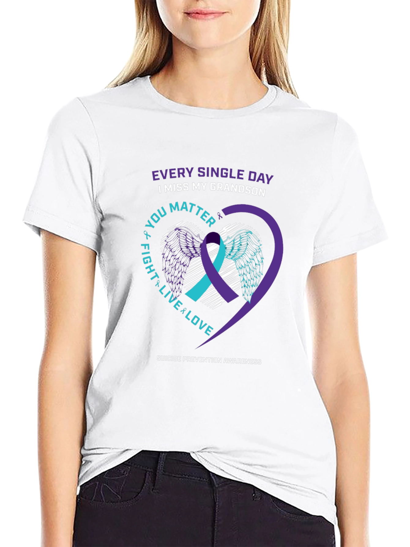 Camiseta Conmemorativa de Concientización sobre el Suicidio