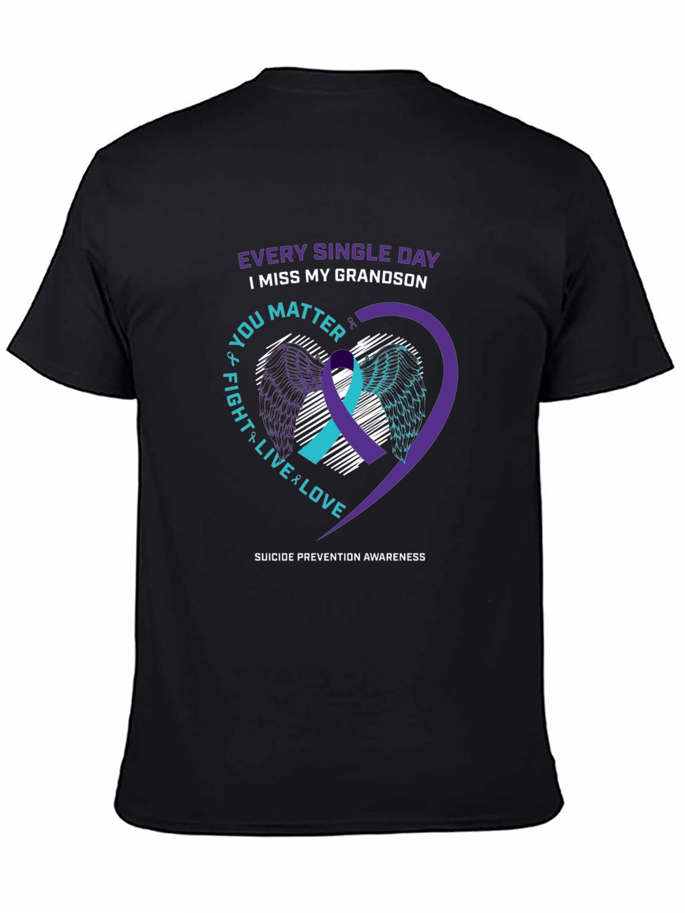 Camiseta Conmemorativa de Concientización sobre el Suicidio