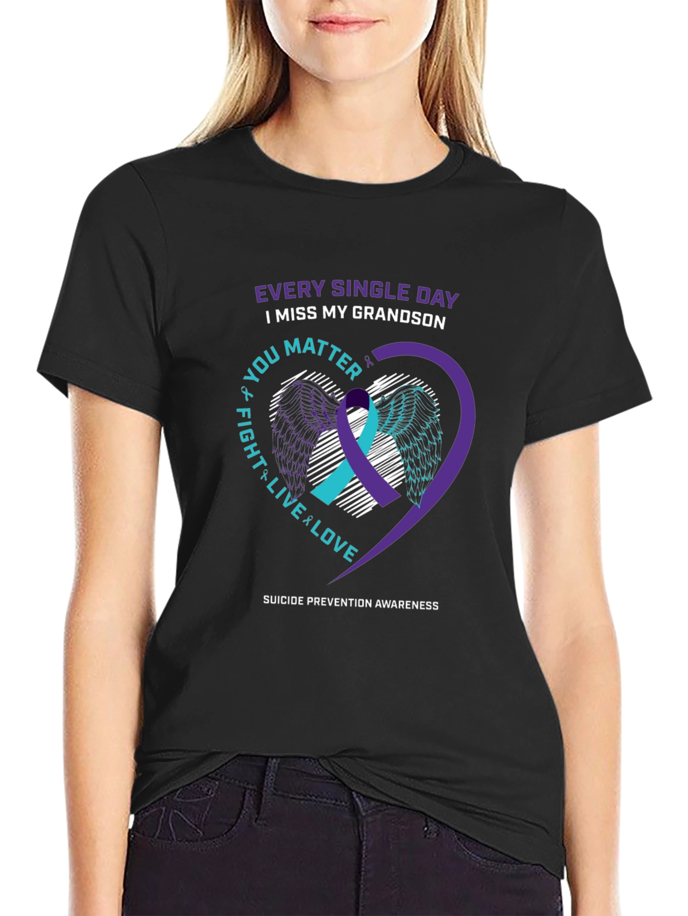 Camiseta Conmemorativa de Concientización sobre el Suicidio