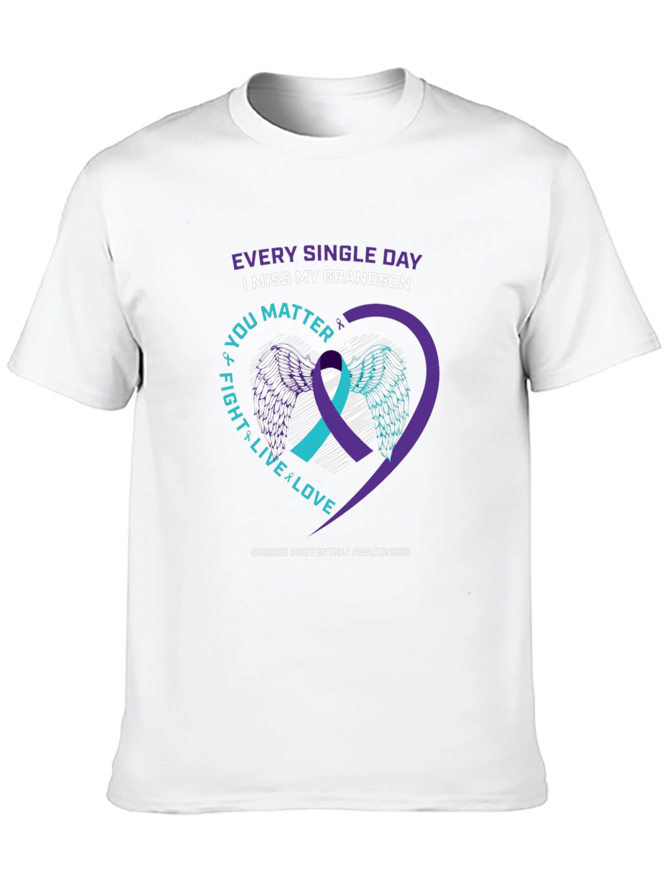 Camiseta Conmemorativa de Concientización sobre el Suicidio