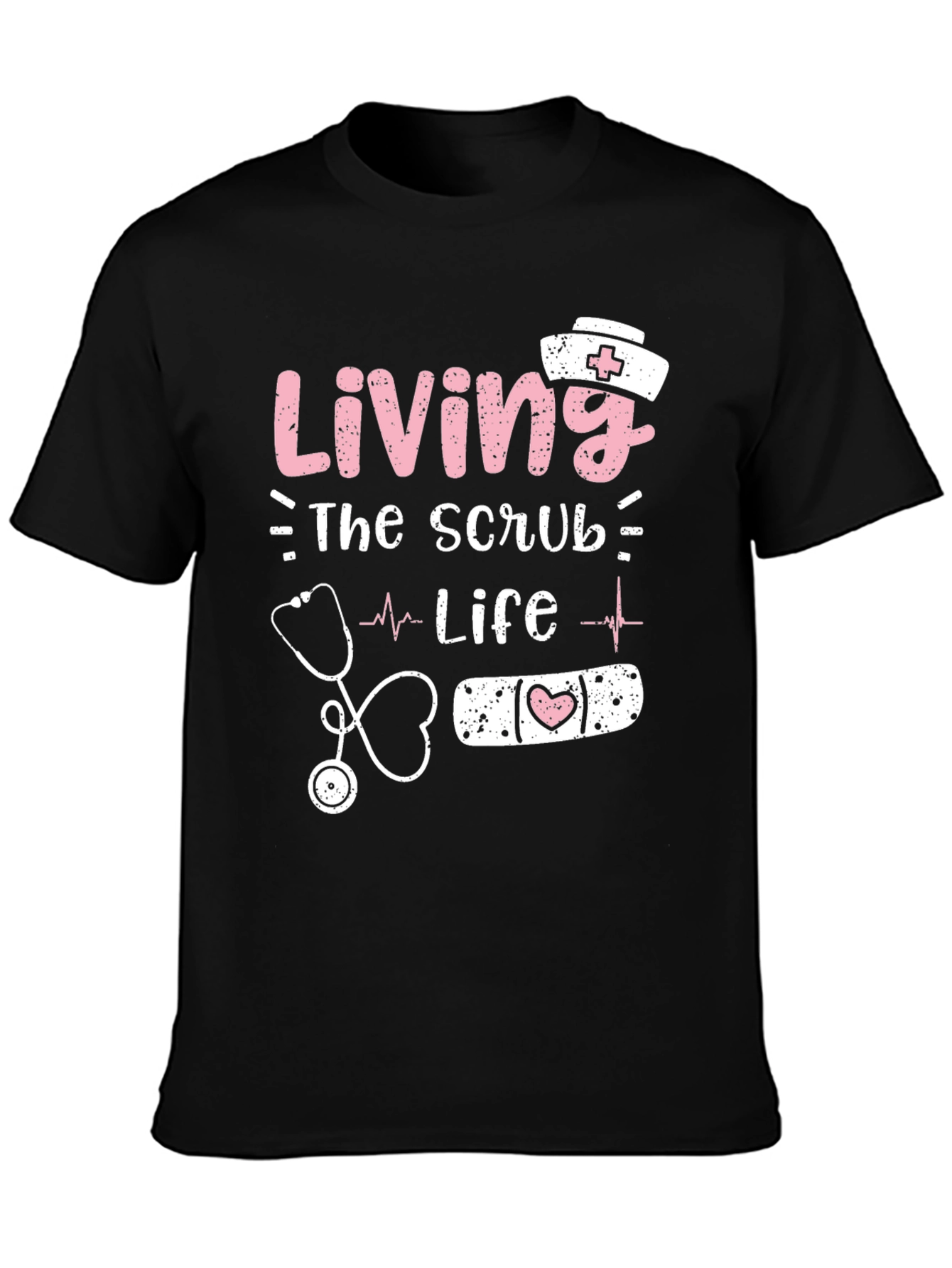 Camiseta Living the Scrub Life para Enfermeras