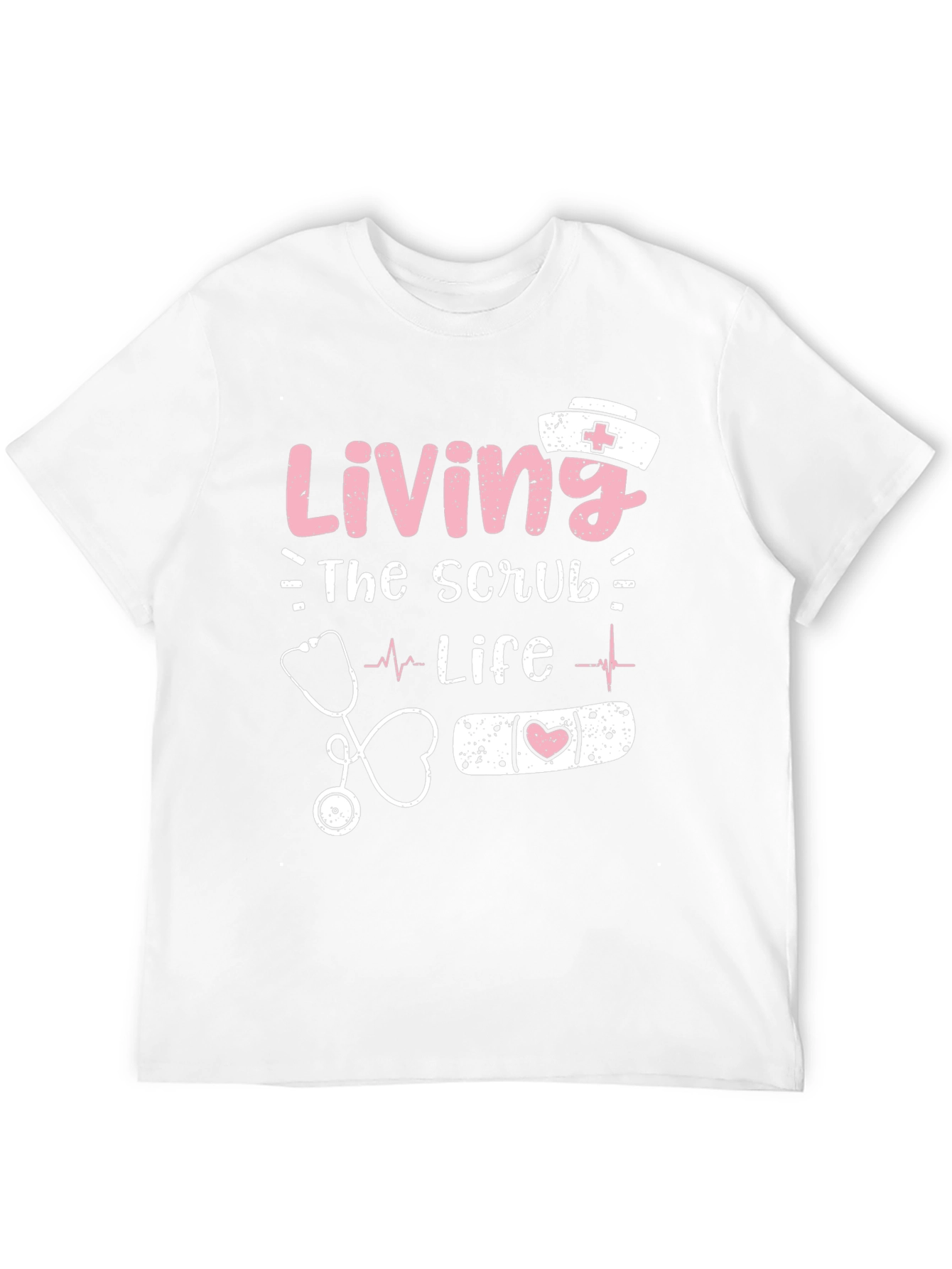 Camiseta Living the Scrub Life para Enfermeras