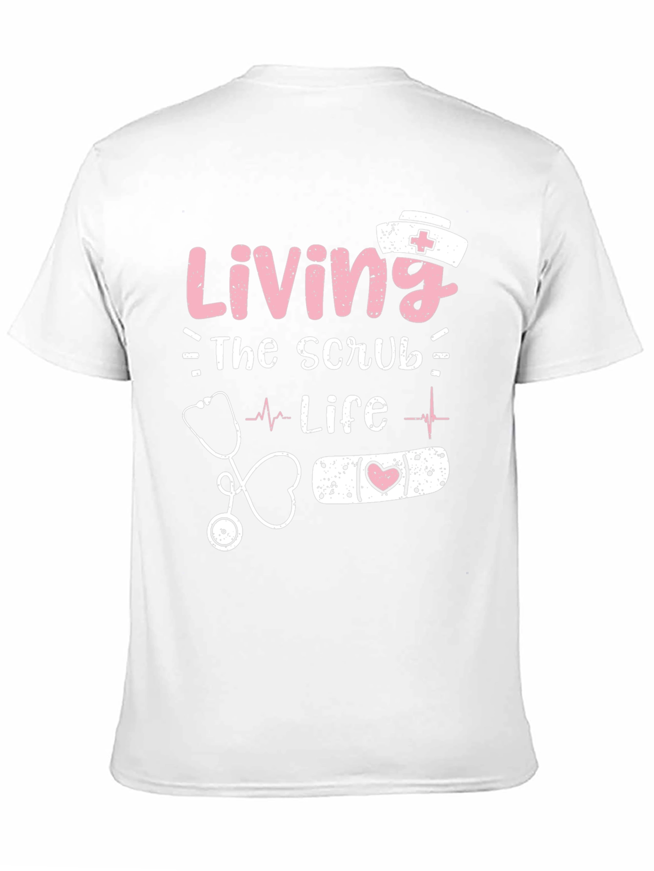 Camiseta Living the Scrub Life para Enfermeras