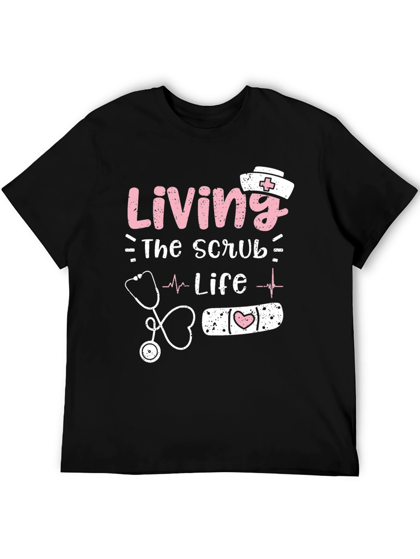 Camiseta Living the Scrub Life para Enfermeras
