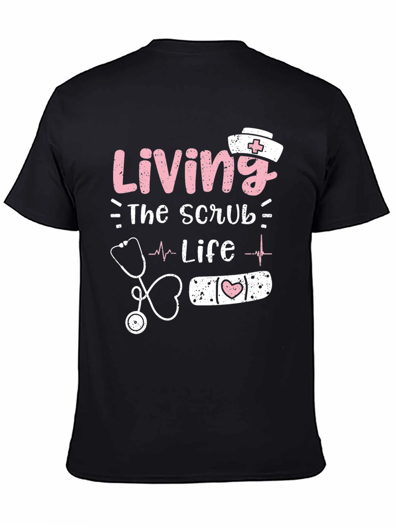 Camiseta Living the Scrub Life para Enfermeras