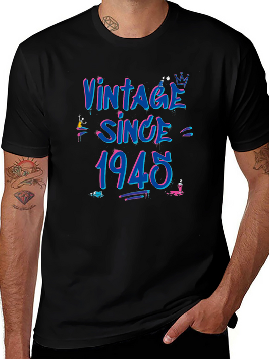 Camiseta Vintage Since 1945
