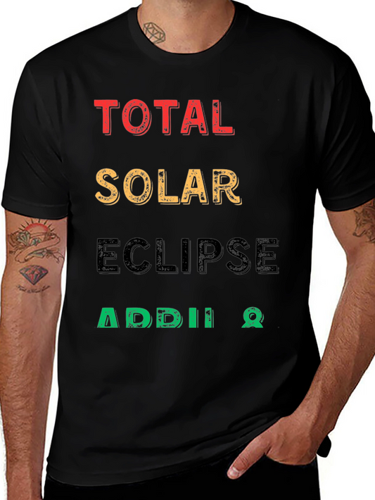 Camiseta Hombre Eclipse Solar Total - Addii &