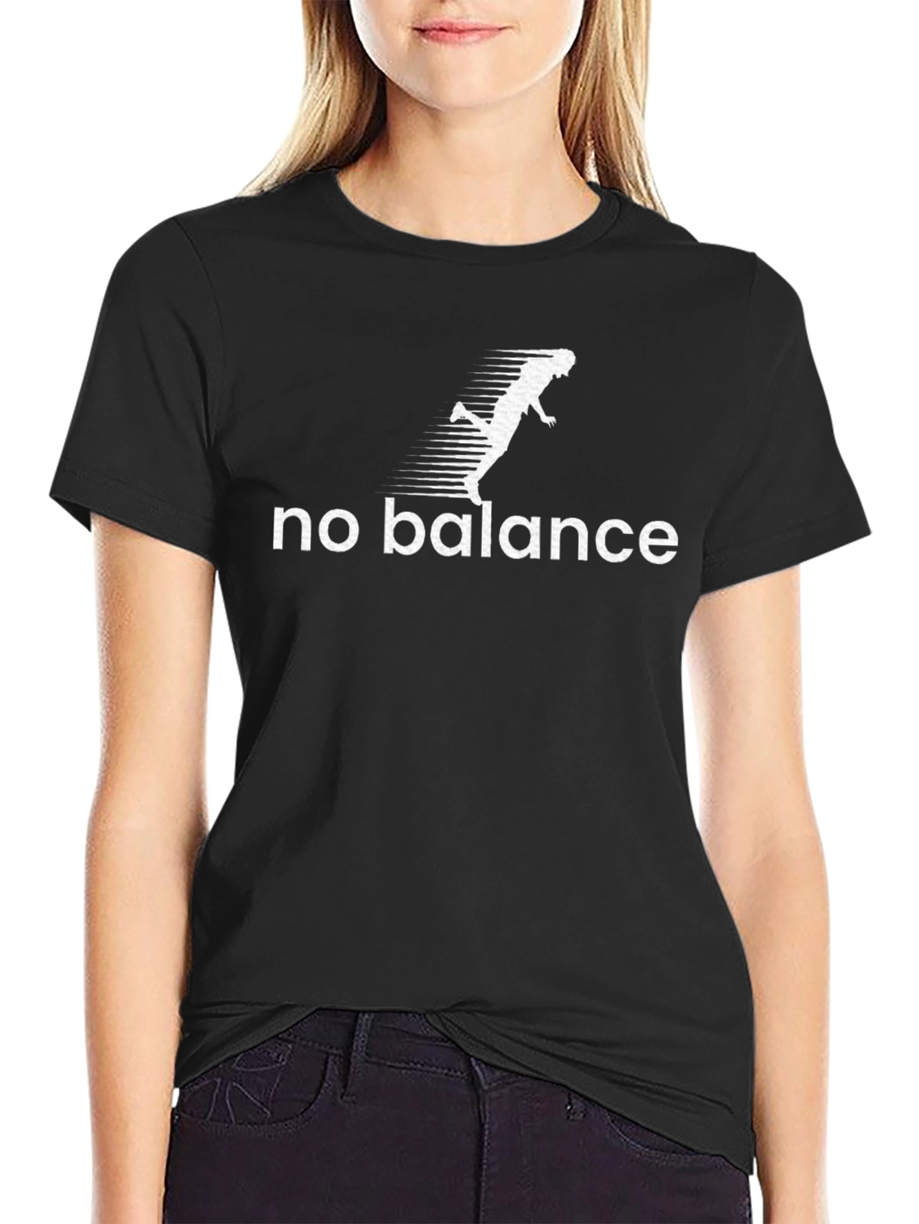 Camiseta Negra Hombre No Balance Original