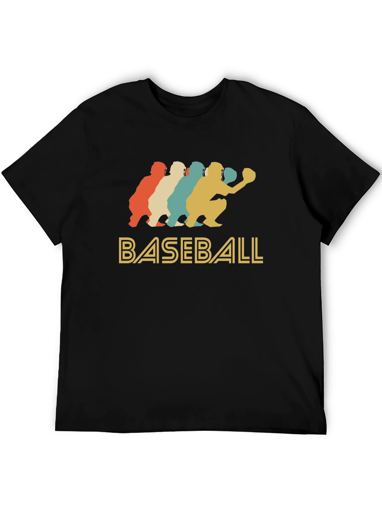 Camiseta Hombre Béisbol Retro