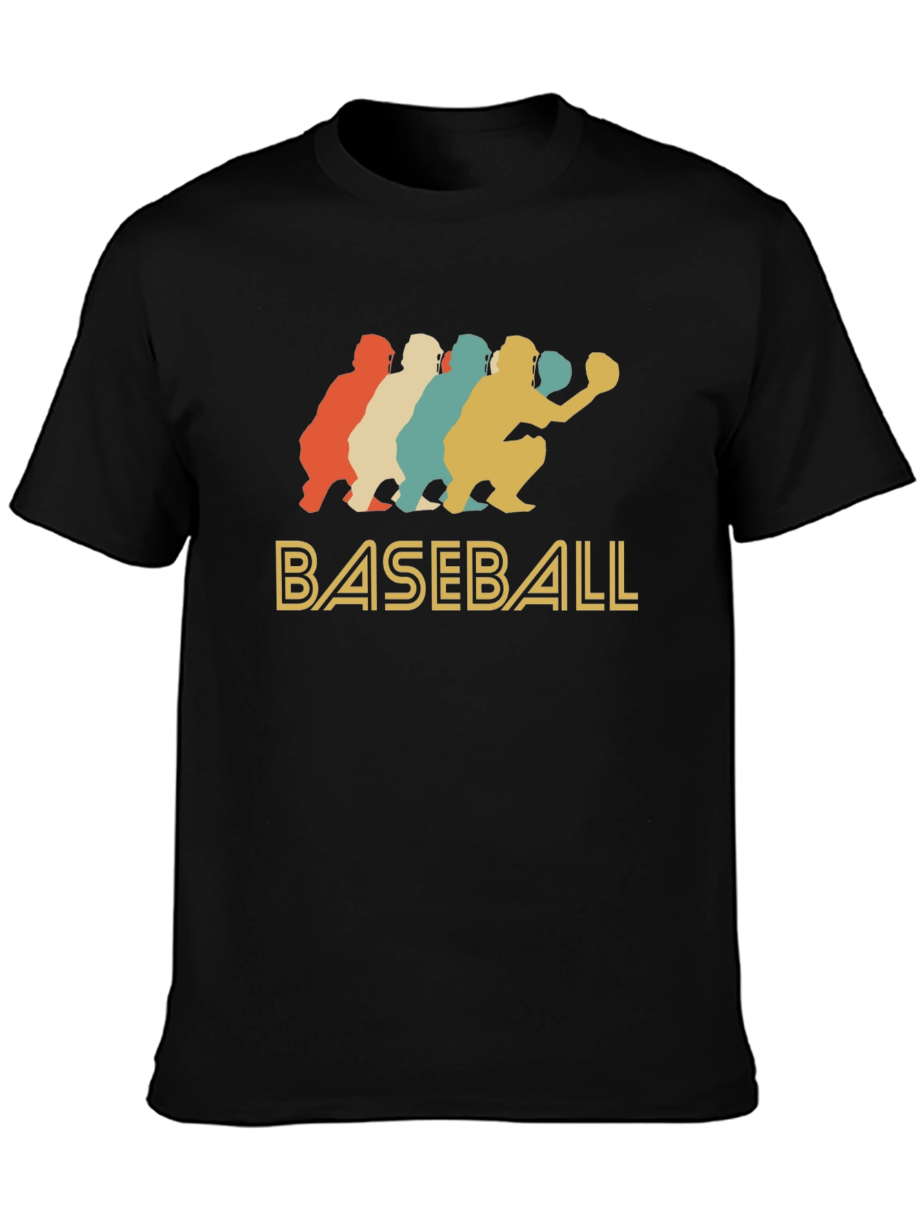 Camiseta Hombre Béisbol Retro