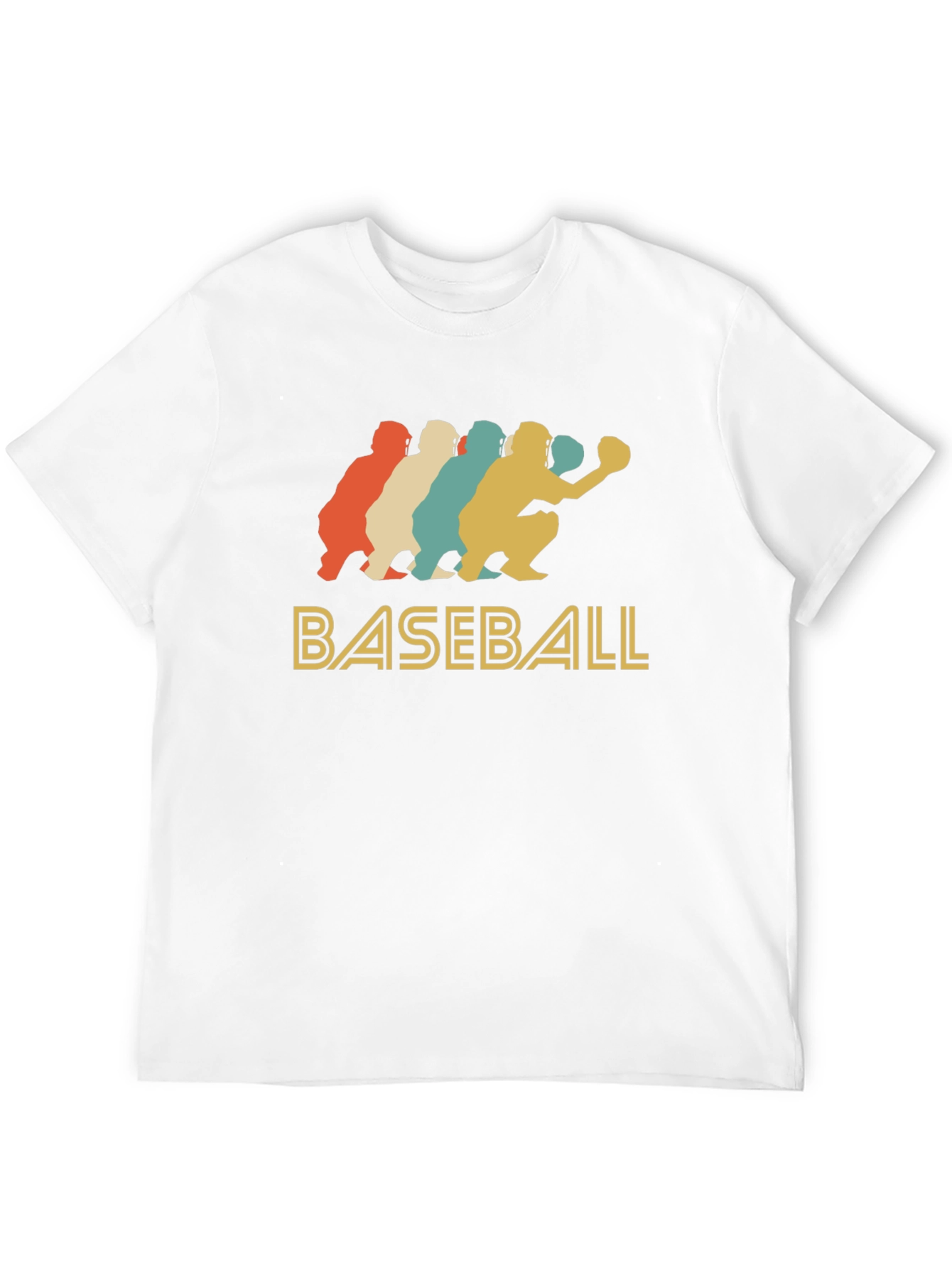 Camiseta Hombre Béisbol Retro