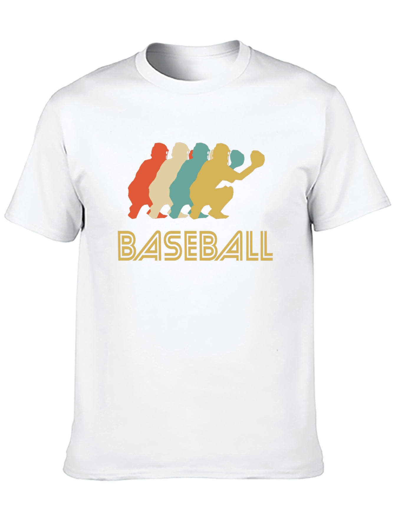 Camiseta Hombre Béisbol Retro