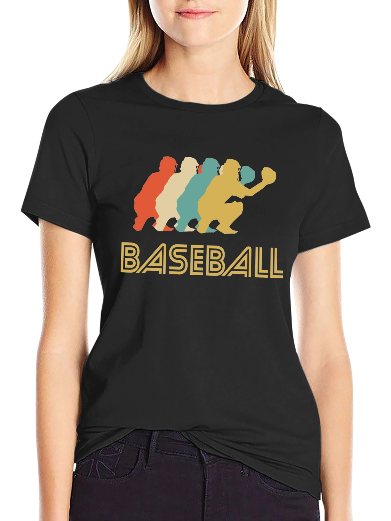 Camiseta Hombre Béisbol Retro