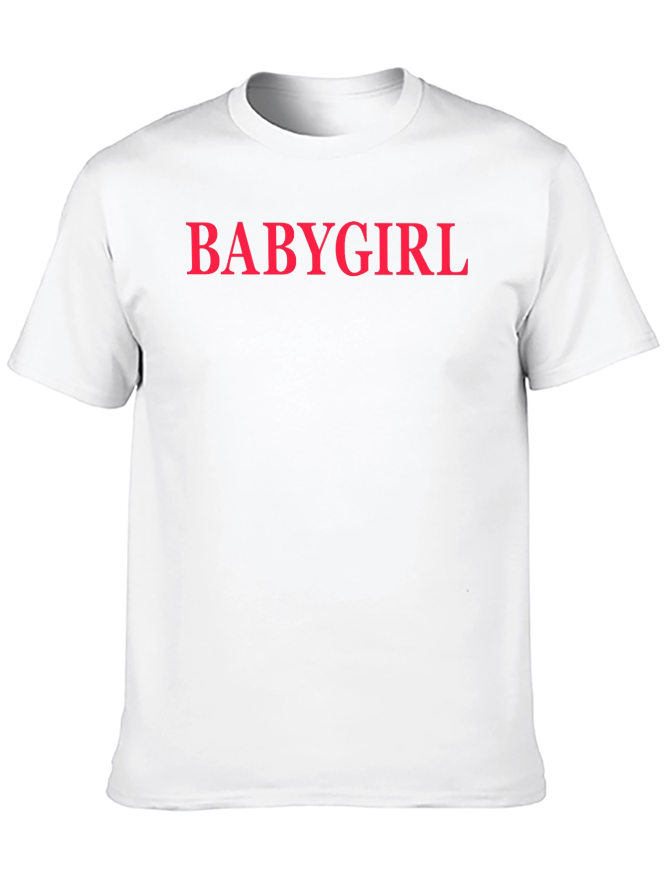 Camiseta Negra Babygirl para Hombre
