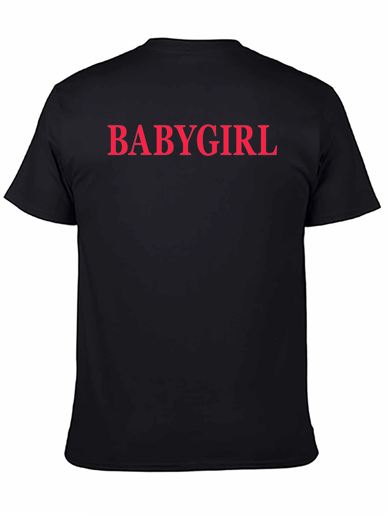Camiseta Negra Babygirl para Hombre