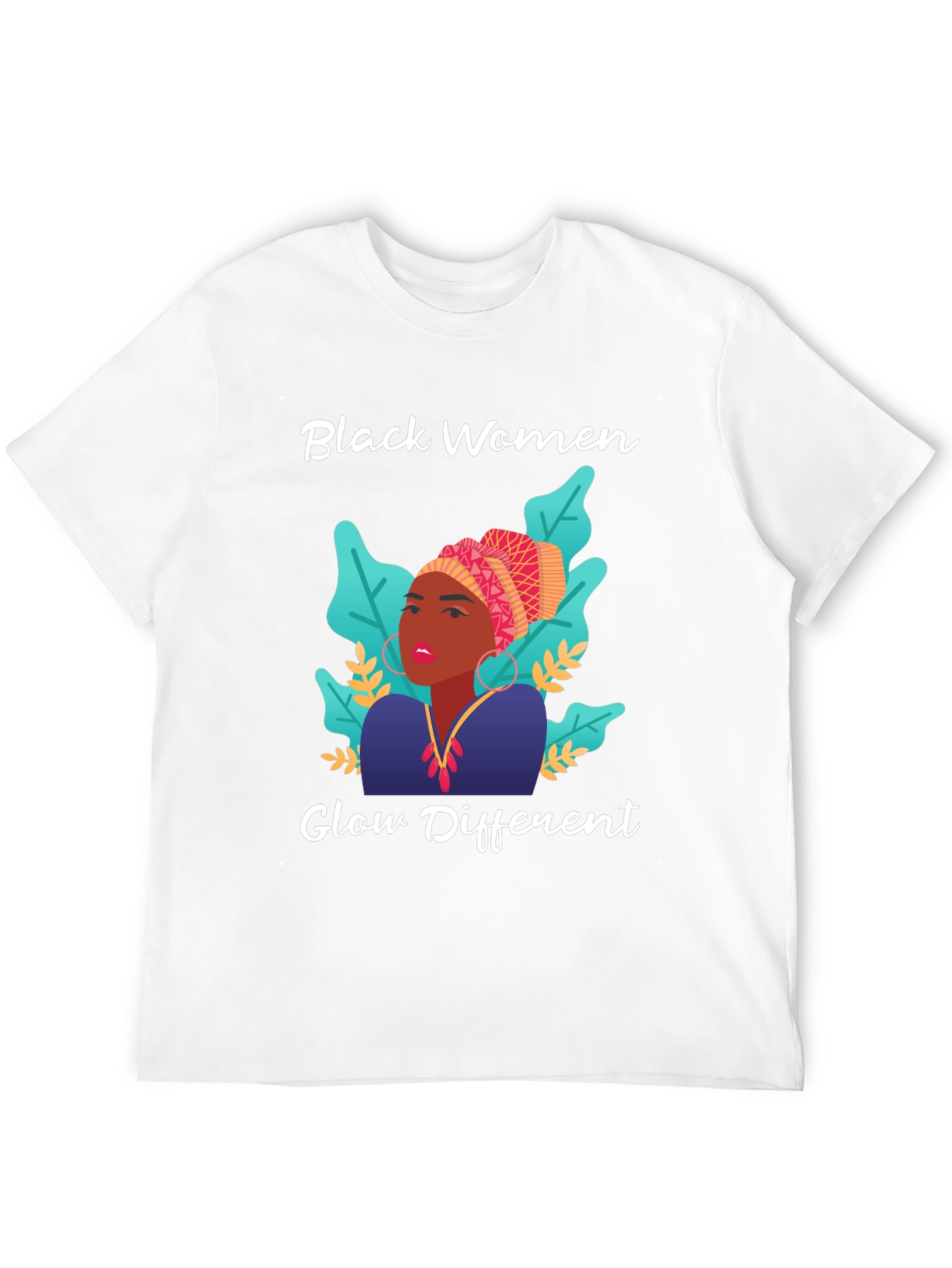 Camiseta Negra: Mujeres Negras Brillan Diferente