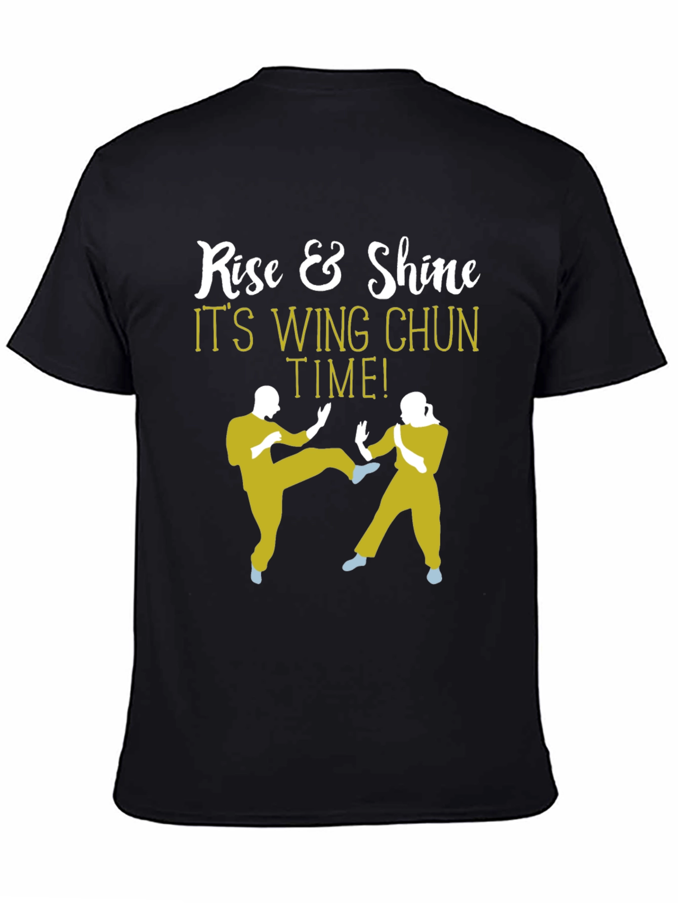 Camiseta Wing Chun: ¡Levántate y Brilla!