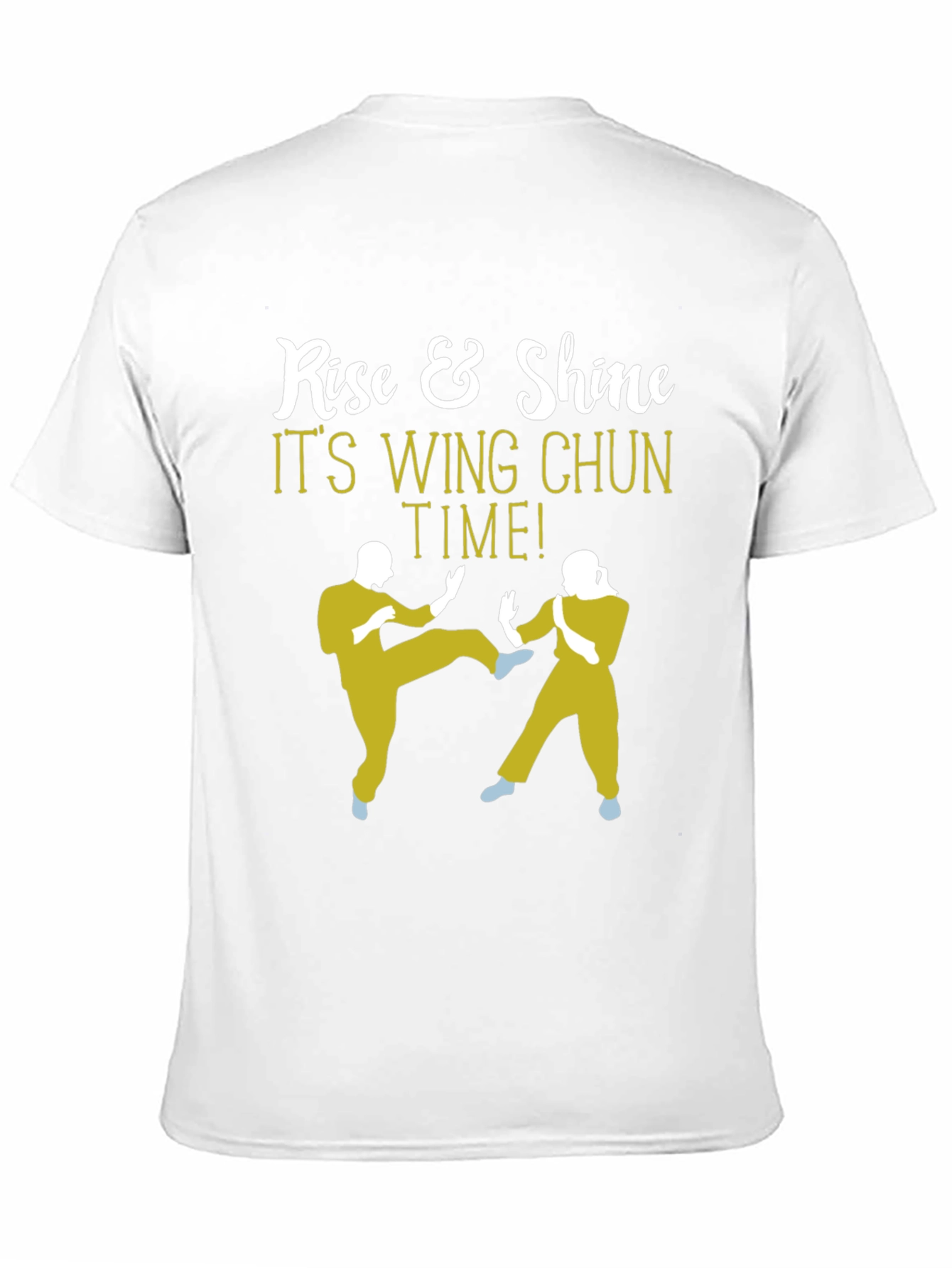 Camiseta Wing Chun: ¡Levántate y Brilla!
