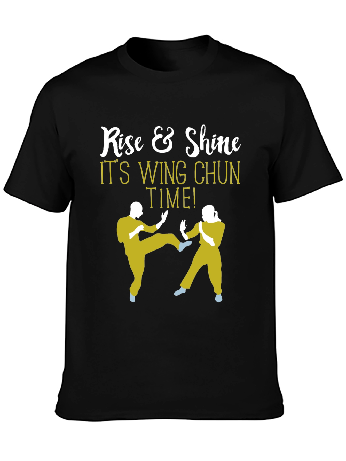 Camiseta Wing Chun: ¡Levántate y Brilla!