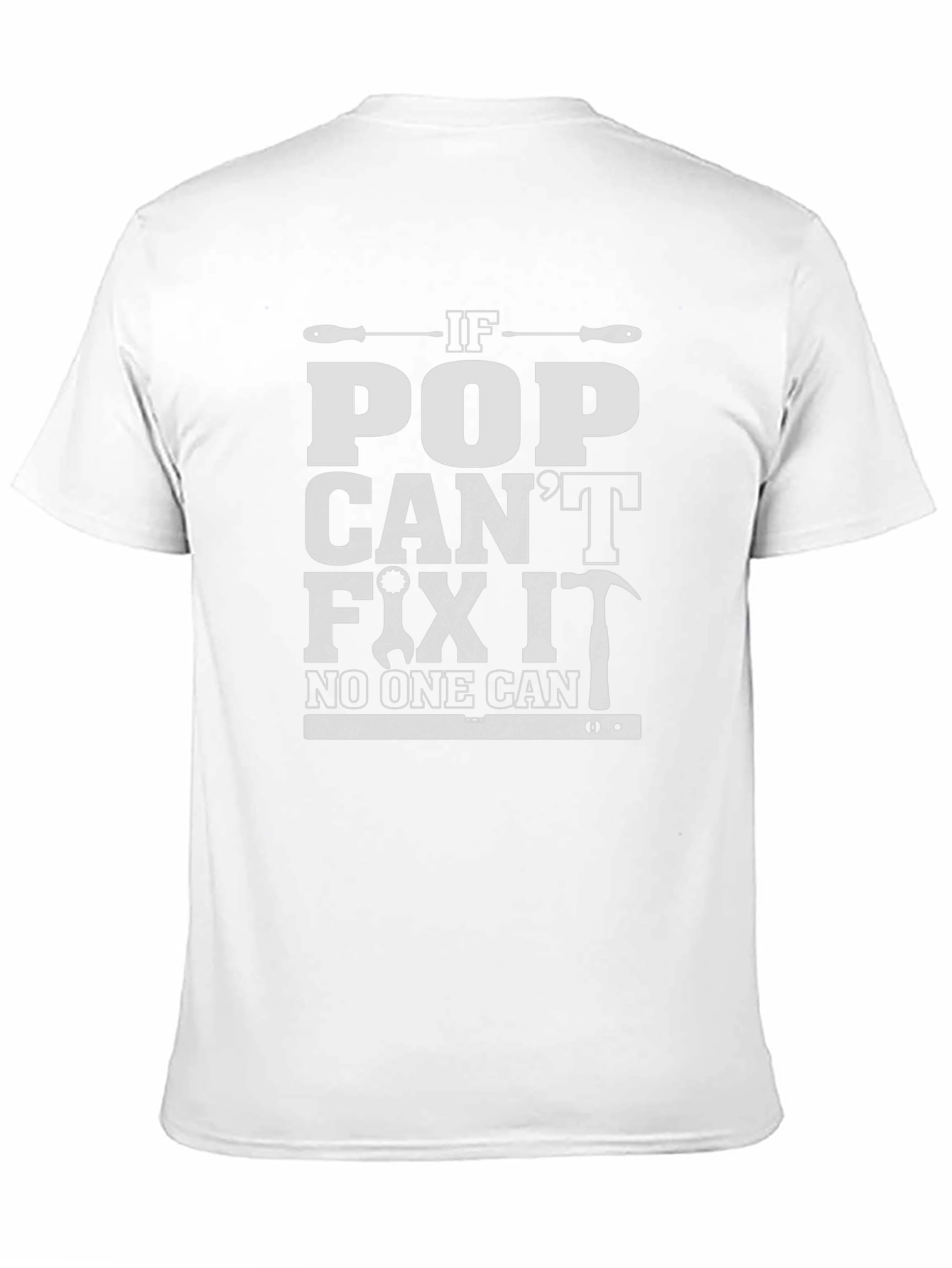 Camiseta Negra Si Papá No Puede Arreglarlo