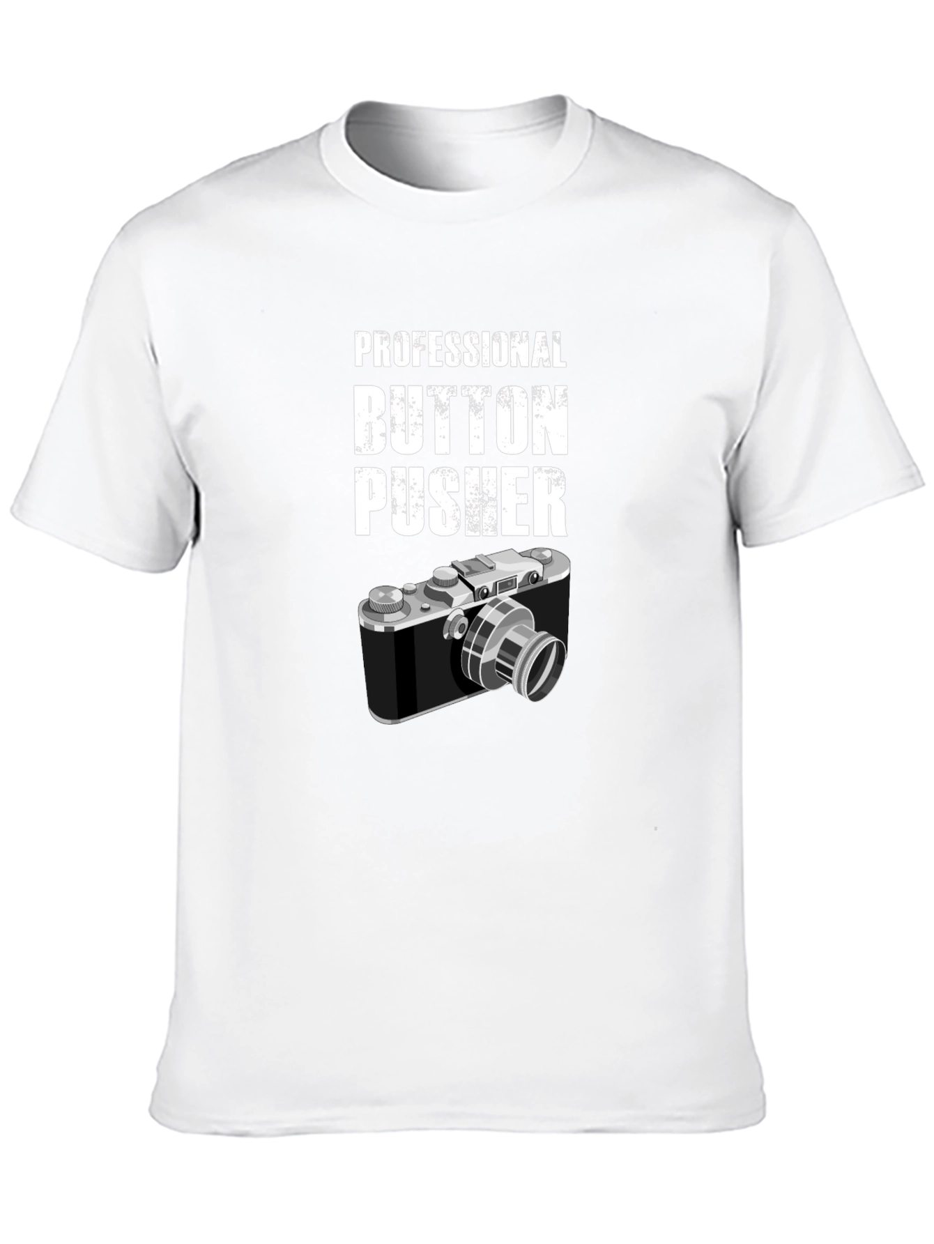 Camiseta Negra Professional Button Pusher