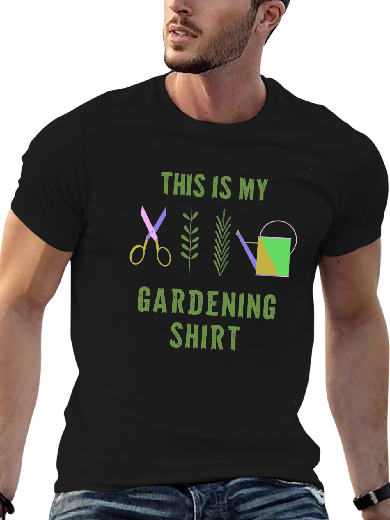 Camiseta Jardinería: Este Es Mi Camiseta de Jardinería