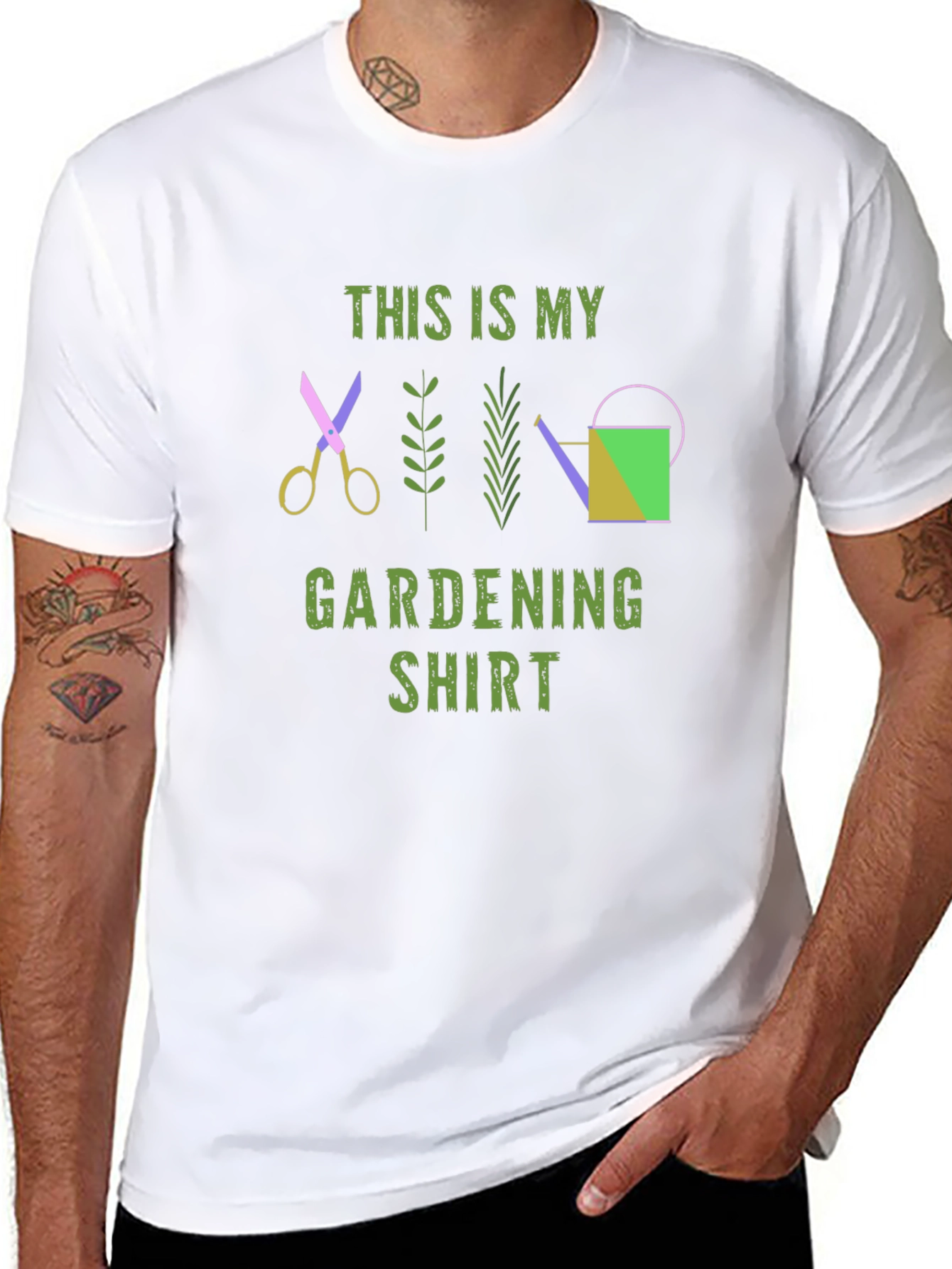 Camiseta Jardinería: Este Es Mi Camiseta de Jardinería