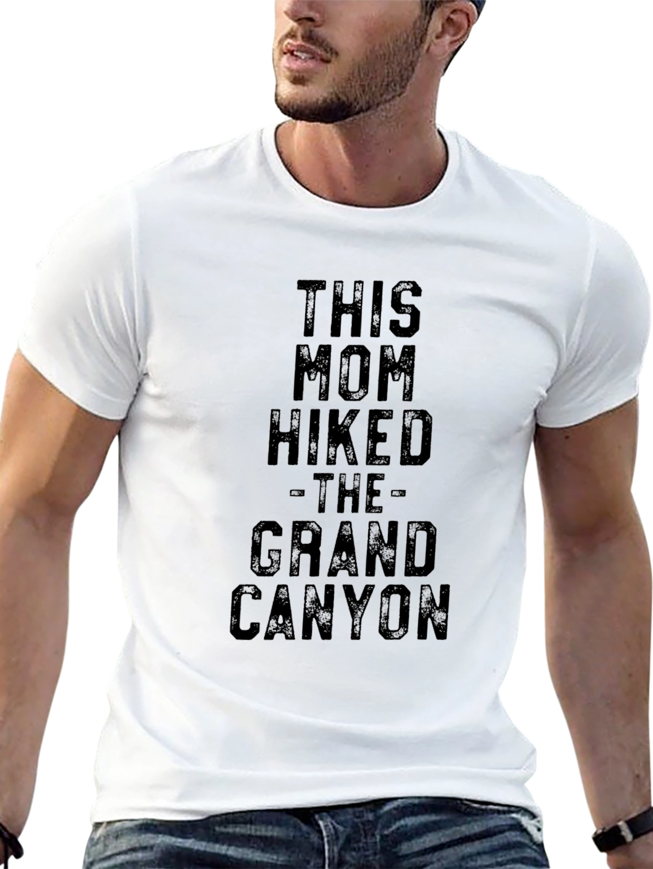 Camiseta Negra This Mom Hiked The Grand Canyon
