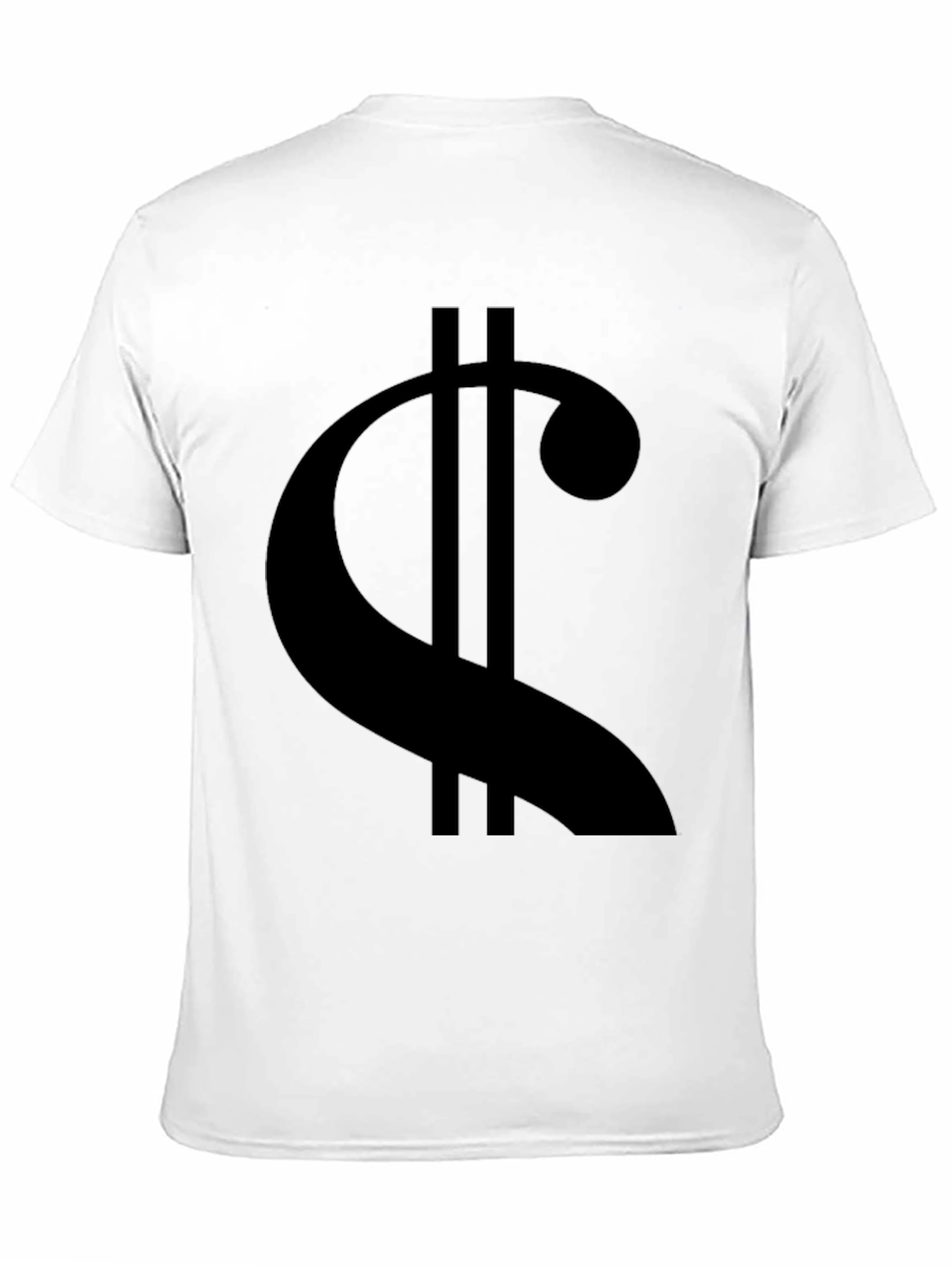 Camiseta Negra con Diseño de Clave de Sol Moderna
