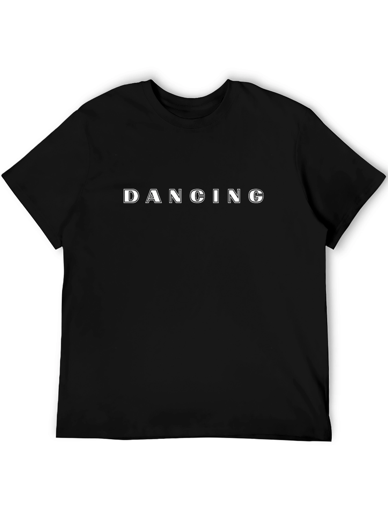 Camiseta Negra Dancing para Hombre