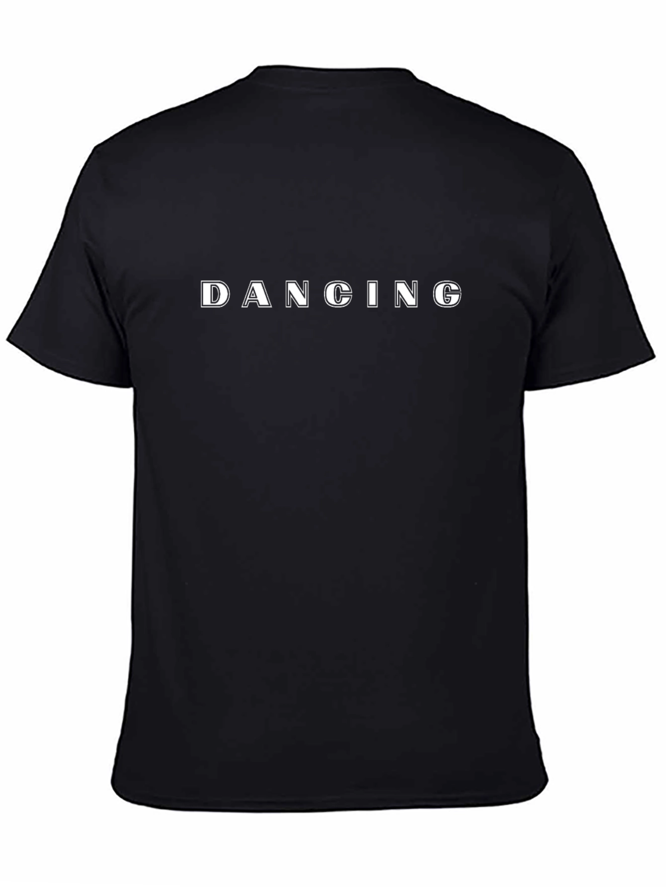Camiseta Negra Dancing para Hombre