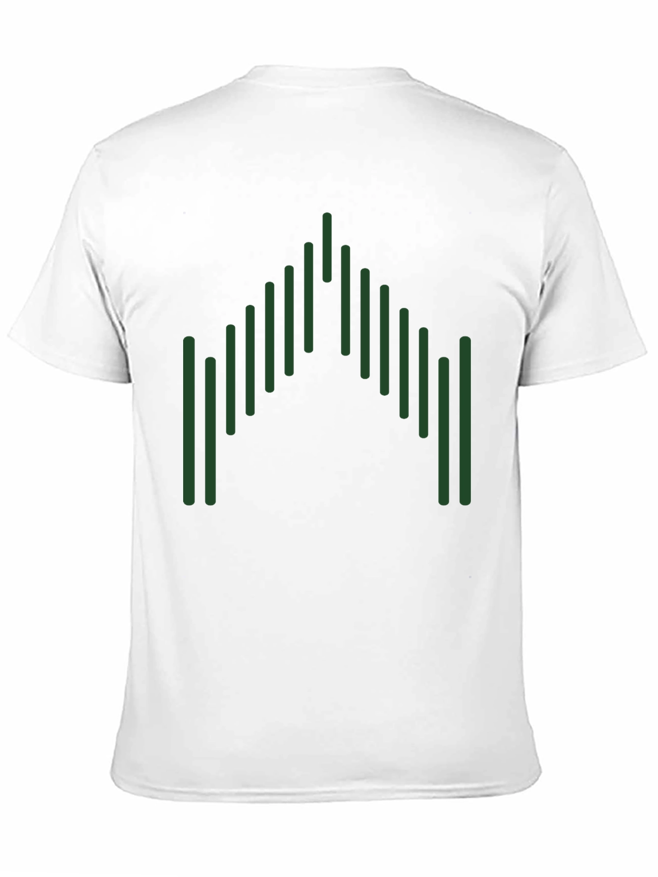 Camiseta Negra con Diseño Gráfico Abstracto