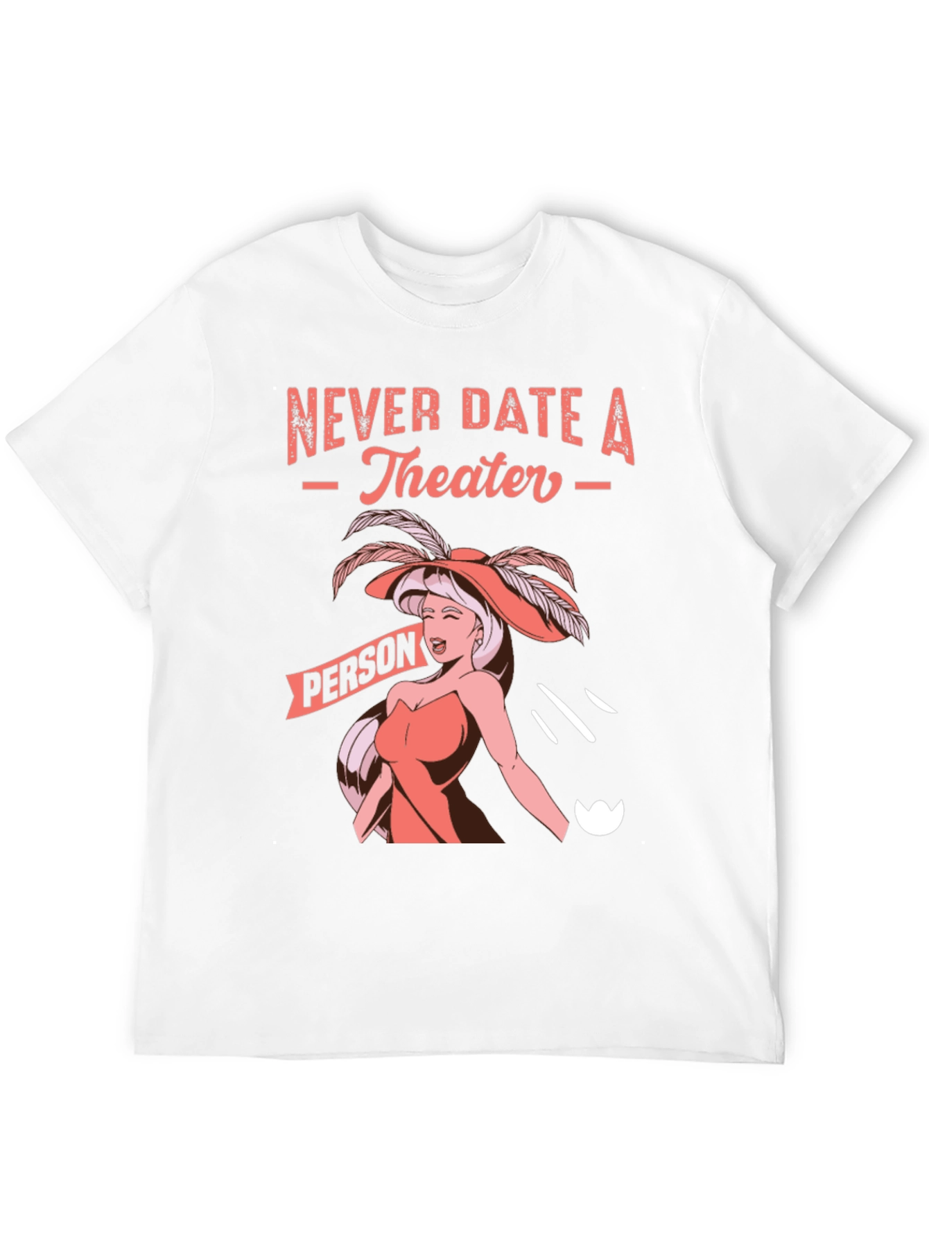 Camiseta Negra: Nunca Salgas con Gente de Teatro