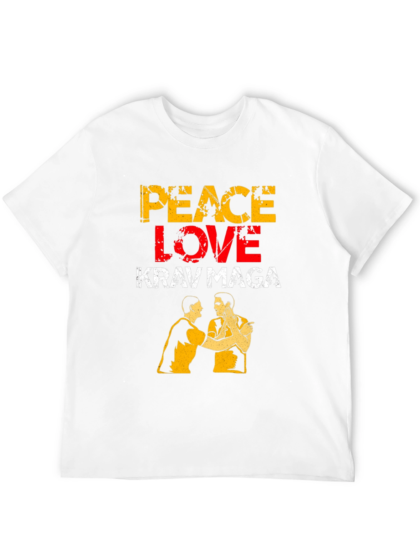 Camiseta Krav Maga: Paz Amor y Defensa Personal