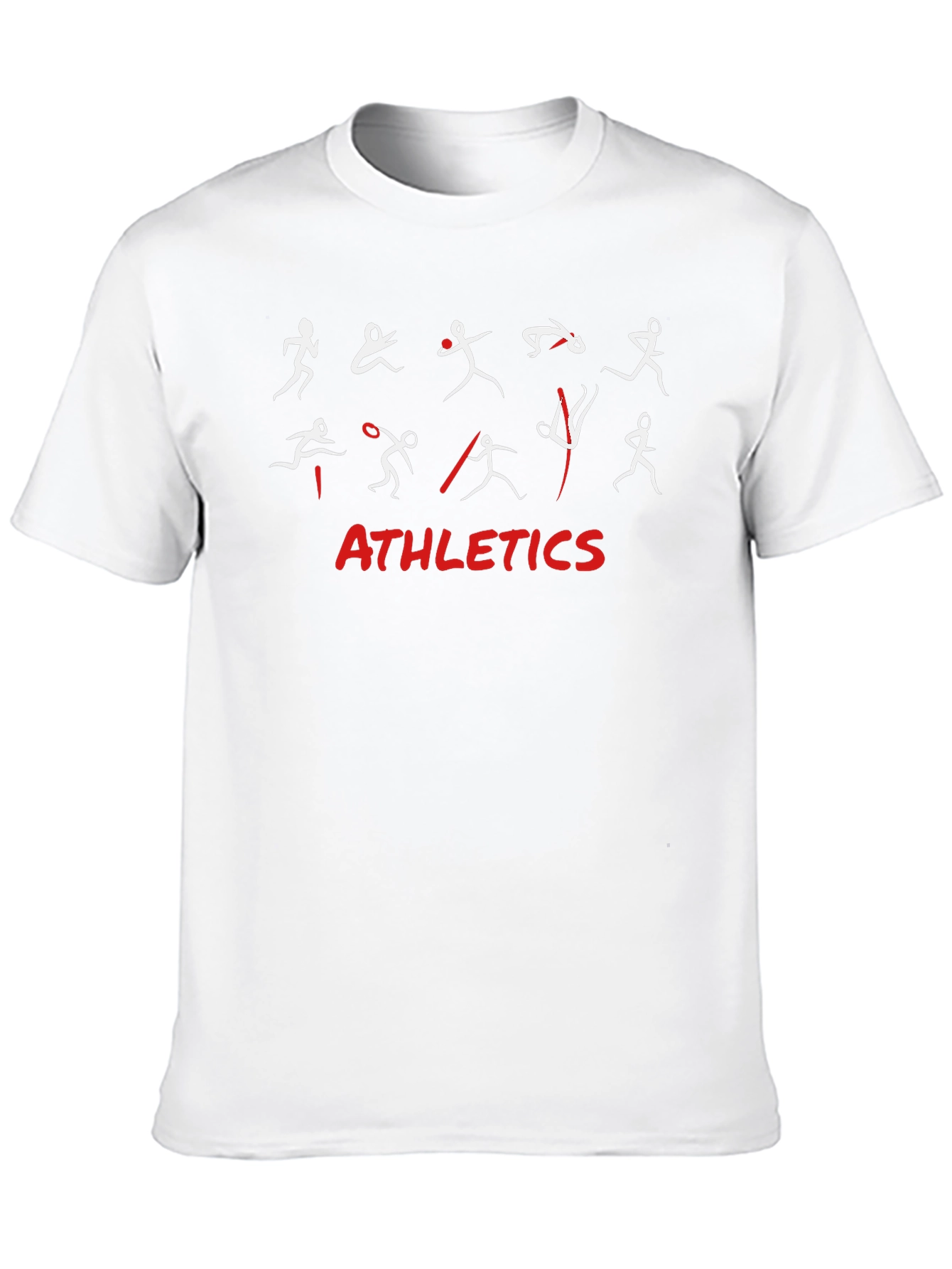 Camiseta Negra Deportiva Athletics