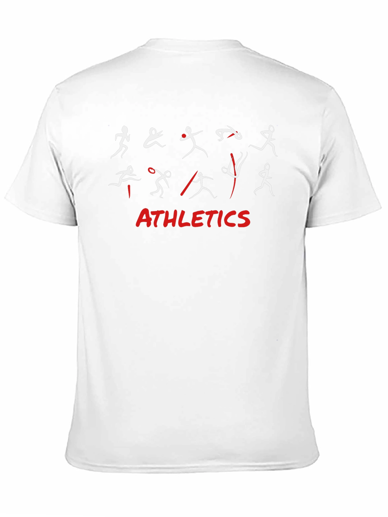 Camiseta Negra Deportiva Athletics