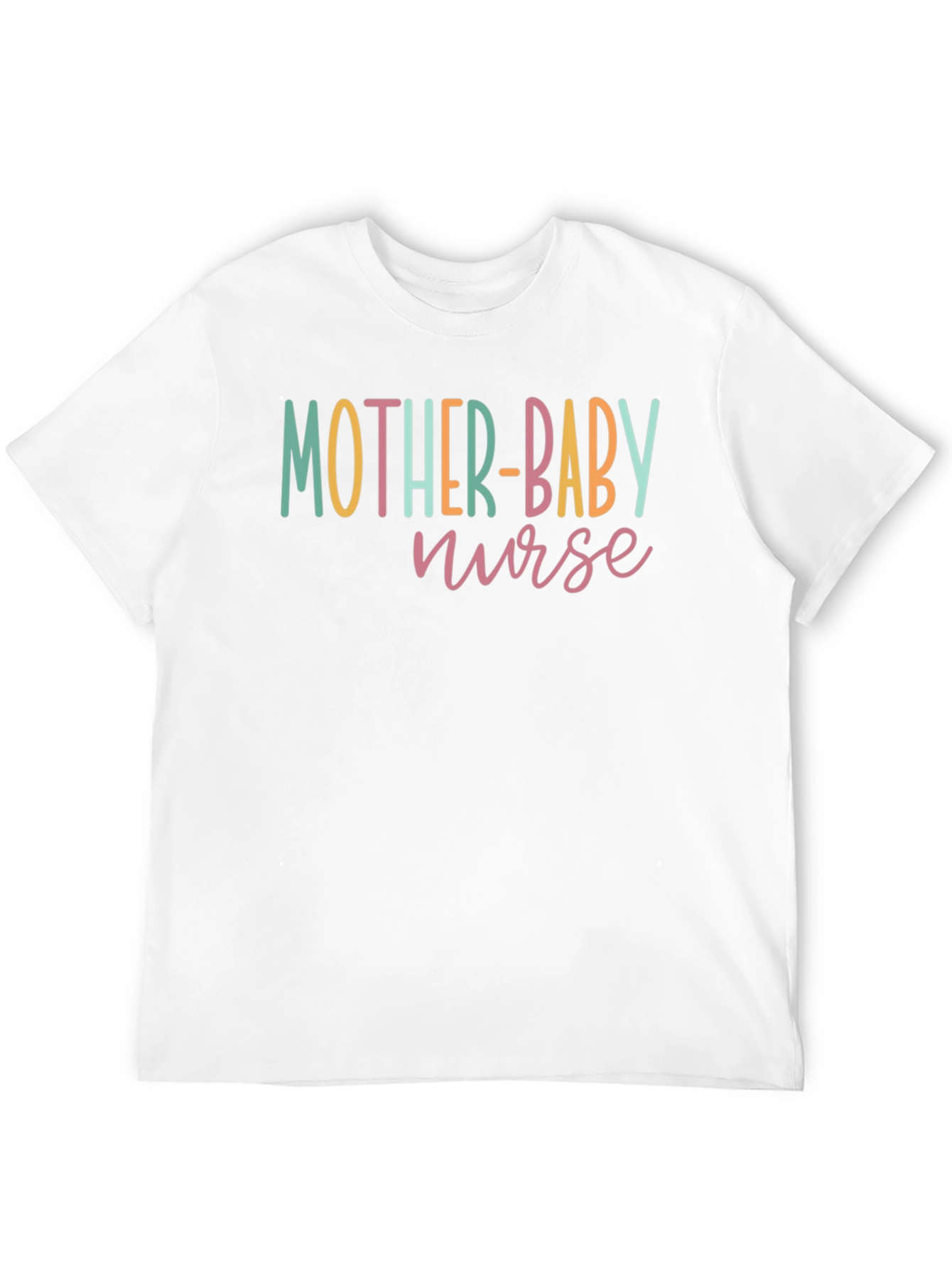 Camiseta Negra Madre-Bebé Enfermera