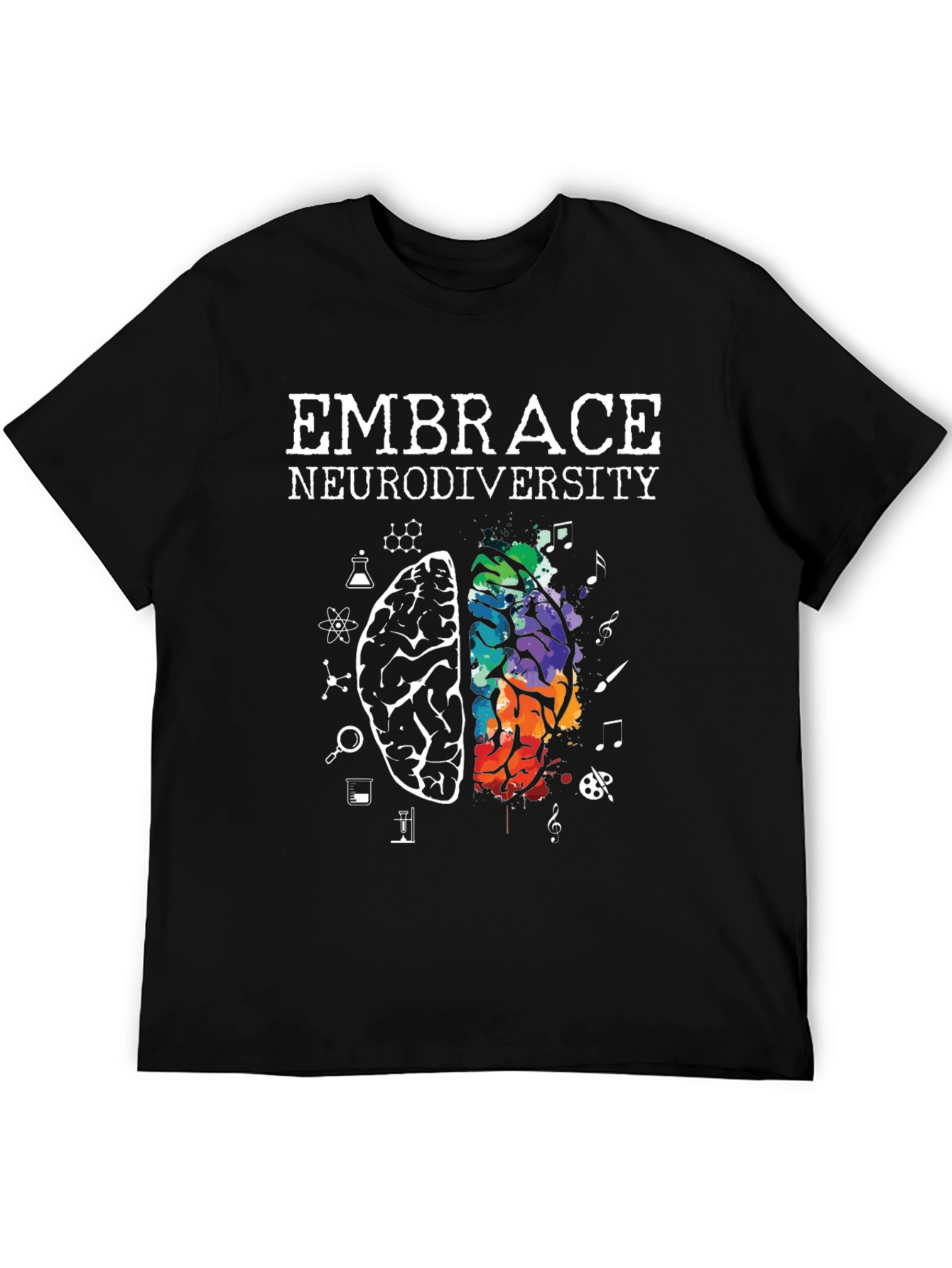 Camiseta Negra Neurodiversidad