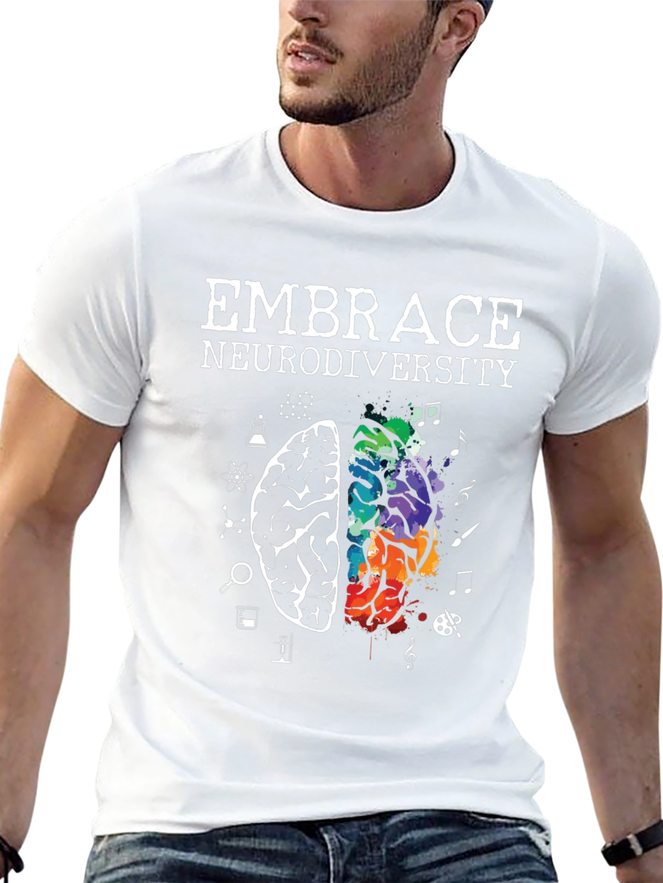 Camiseta Negra Neurodiversidad